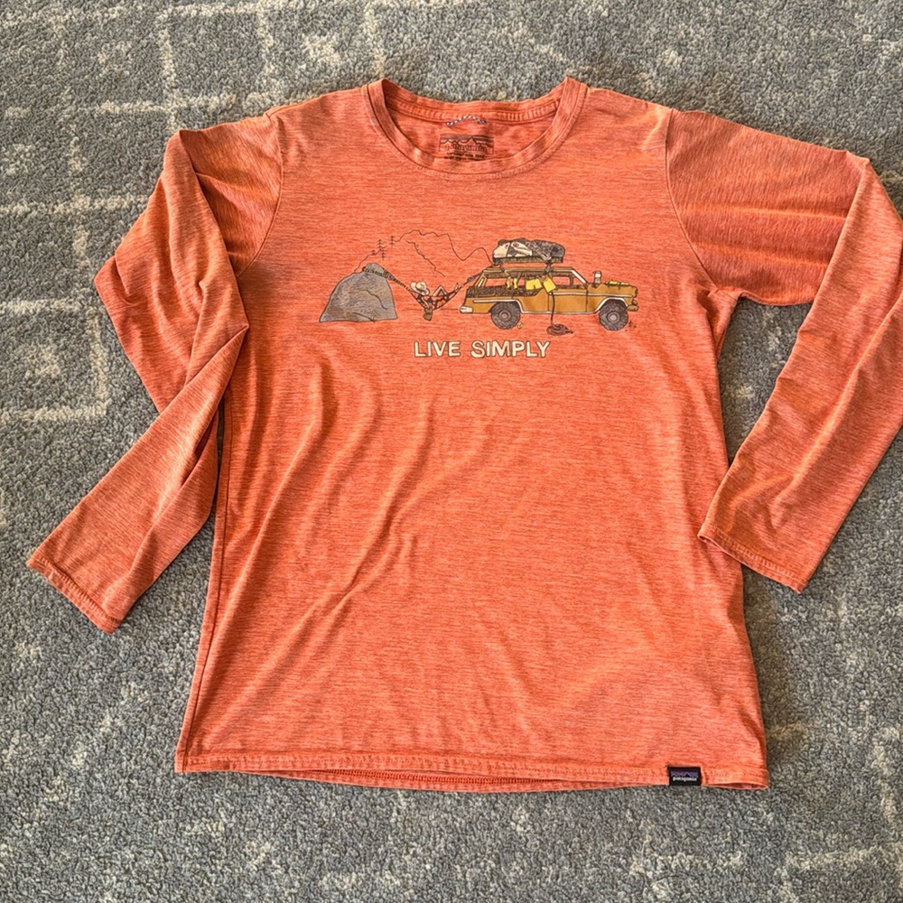 Patagonia Live Simply Tech Shirt Size small